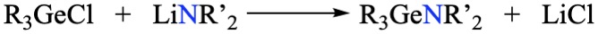 Germylamine Salt Metathesis